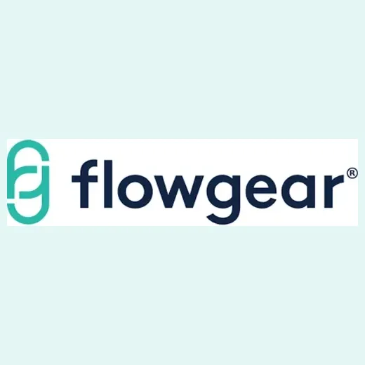 Flowgear brand logo for flowgear.net