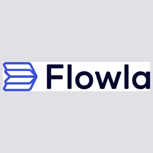 Flowla brand logo for flowla.com