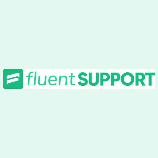 Fluent Support brand logo for fluentsupport.com