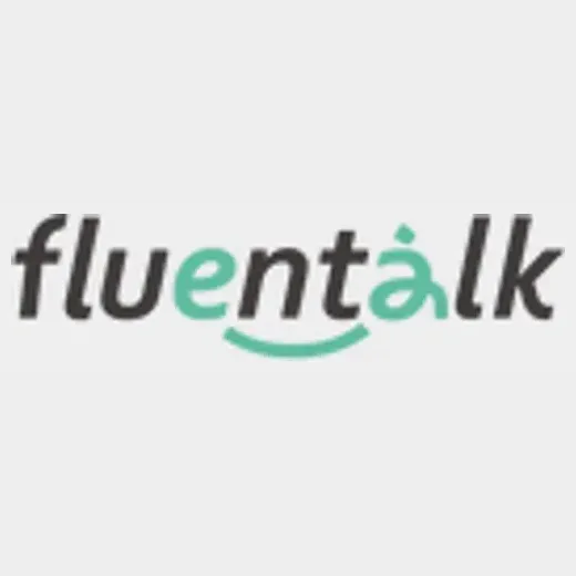 Fluentalk brand logo for fluentalk.com
