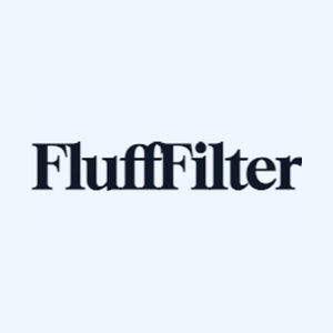 flufffilter brand logo for flufffilter.com