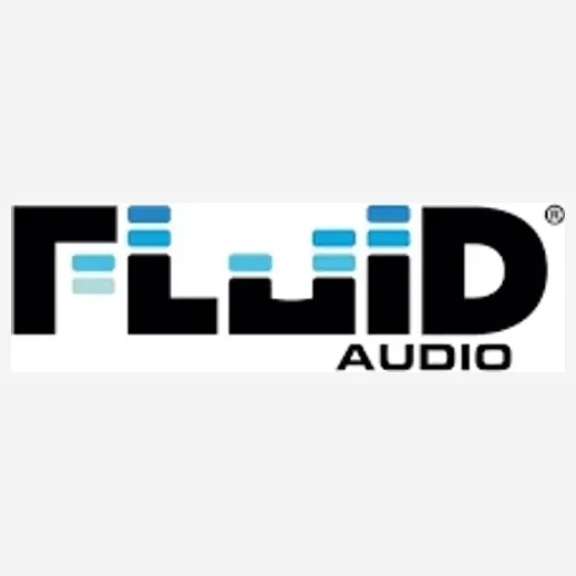 Fluid Audio brand logo for fluidaudio.com