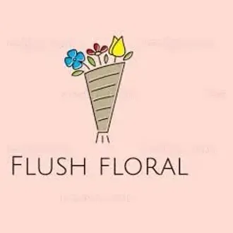 flushfloral brand logo for flushfloral.com