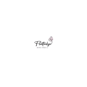 Flutterbye Bowtique brand logo for flutterbyebowtique.com