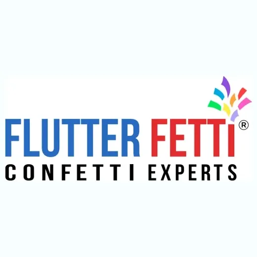 flutterfetti brand logo for flutterfetti.com