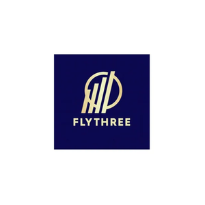 Fly Three brand logo for flythreeonline.com
