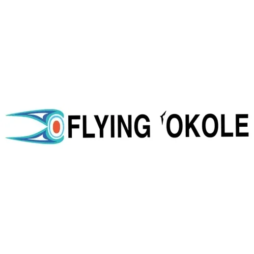 Flying Okole brand logo for flyingokole.com