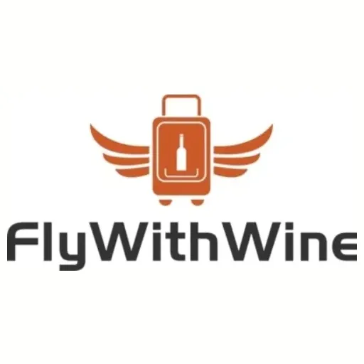 FlyWithWine brand logo for flywithwine.com