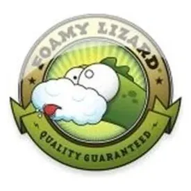 Foamy Lizard brand logo for foamylizard.com
