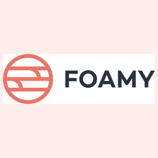 Foamy brand logo for foamysurf.com