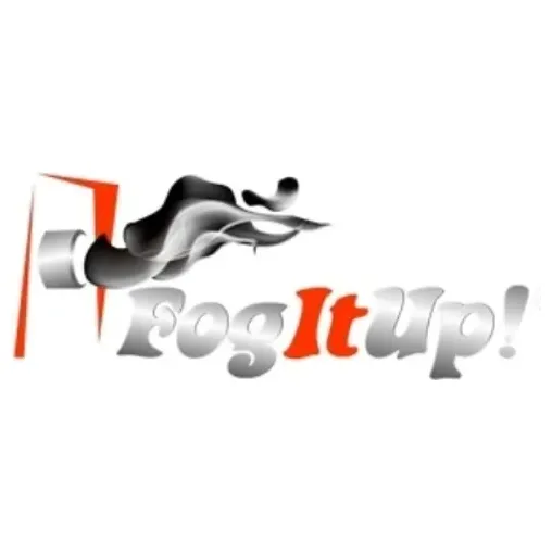 Fog It Up brand logo for fogitupfog.com