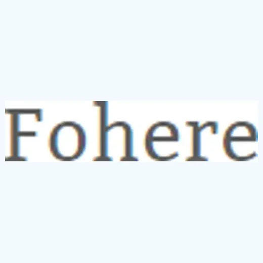 Fohere brand logo for fohere.com