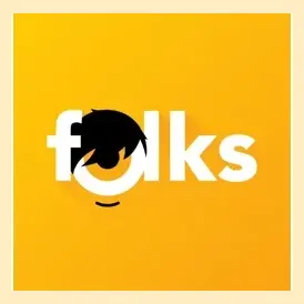 Folks brand logo for folksrh.com