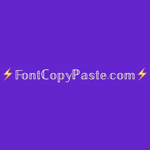 Font Copy Paste brand logo for fontcopypaste.com