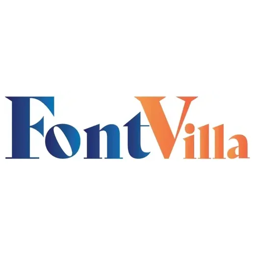 Font Villa brand logo for fontvilla.com