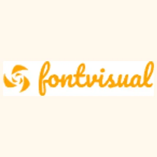 Font Visual brand logo for fontvisual.com