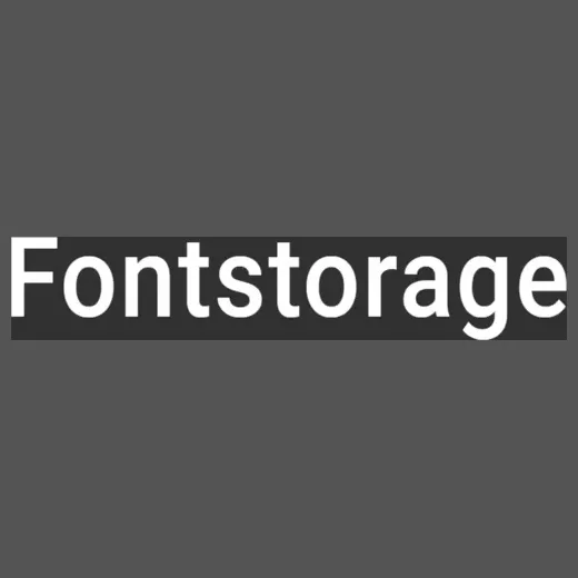 Fontstorage brand logo for fontstorage.com