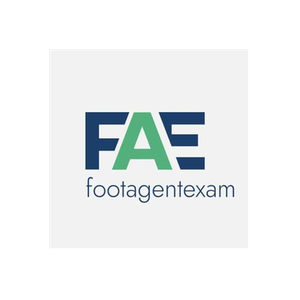 Foot Agent brand logo for footagentexam.com