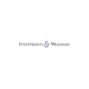 Footprints & Whispers brand logo for footprintsandwhispers.co.uk