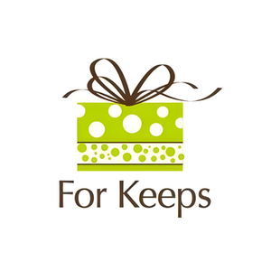 For Keeps Gifts brand logo for forkeepsgifts.com