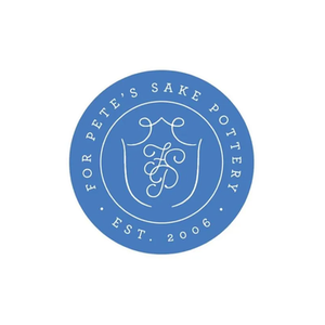 For Pete's Sake Pottery brand logo for forpetessakepottery.com
