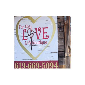 For the Love Gift Box brand logo for forthelovegb.com