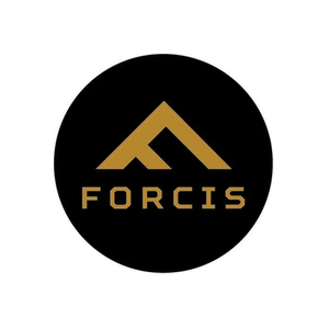 Forcis brand logo for forcisapparel.com