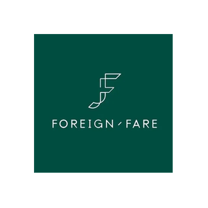 Foreign Fare brand logo for foreignfare.com