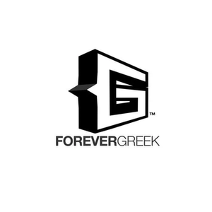 Forever Greek brand logo for forevergreekapparel.com