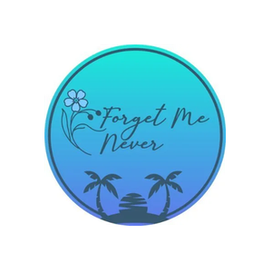 Forget Me Never brand logo for forgetmeneverstore.com