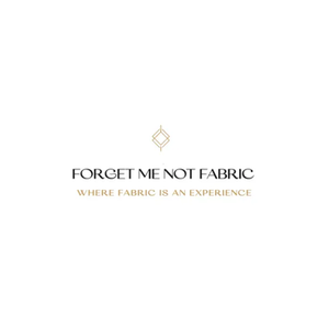Forget Me Not Fabric brand logo for forgetmenotfabric.com