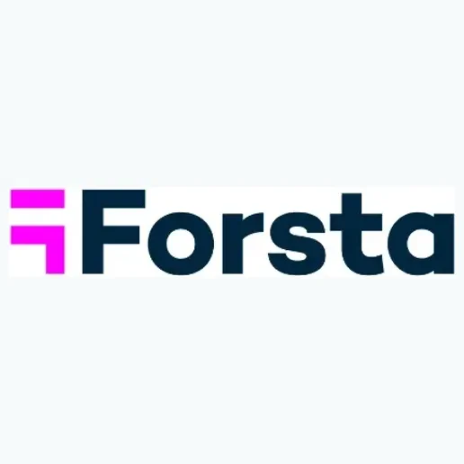 Forsta brand logo for forsta.com