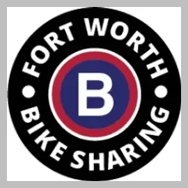 Fort Worth Bike Sharing brand logo for fortworthbikesharing.com
