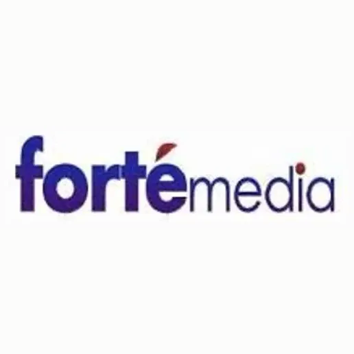 Forte Media brand logo for fortemedia.com