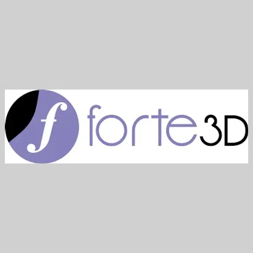 forte3d brand logo for forte3d.com