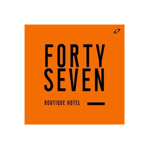 Forty Seven brand logo for fortysevenhotel.com
