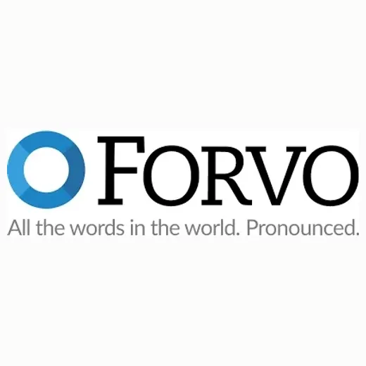 Forvo brand logo for forvo.com