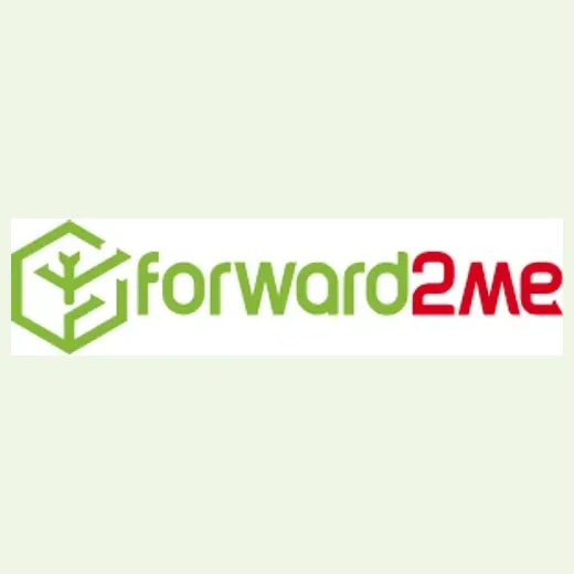 Forward2Me brand logo for forward2me.com