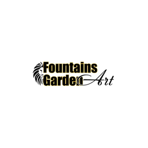 Fountains & Garden Art brand logo for fountainsgardenart.net