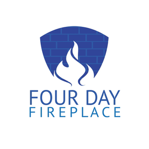 Four Day Fireplace brand logo for fourdayfireplace.com