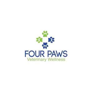 Four Paws Vet Wellness brand logo for fourpawsvetwellness.com