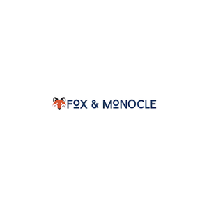 Fox and Monocle brand logo for foxandmonocle.com