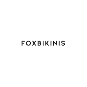 Fox Bikinis brand logo for foxbikinis.com