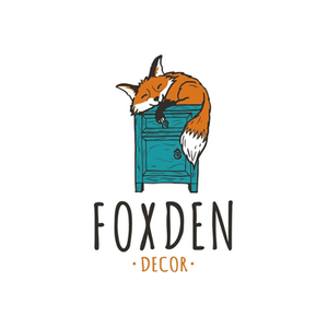 Fox Den Decor brand logo for foxdendecor.com