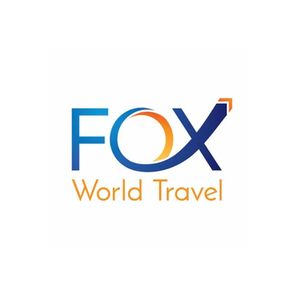 Fox World Travel brand logo for foxworldtravel.com