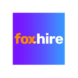 FoxHire brand logo for foxhire.com