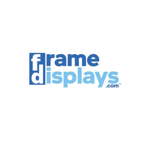 Frame Displays brand logo for framedisplays.com