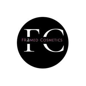 Framed Cosmetics brand logo for framedcosmeticsonline.com