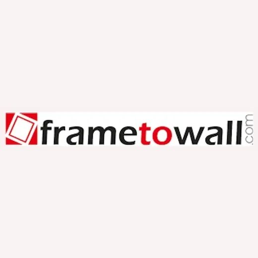 frametowall brand logo for frametowall.com
