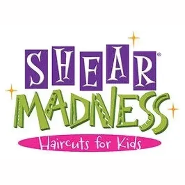 Shearmadnesskids brand logo for franchise.shearmadnesskids.com